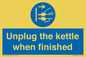 MV10453: Unplug the kettle when finished