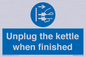 MV10453: Unplug the kettle when finished