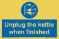 MV10453: Unplug the kettle when finished
