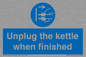 MV10453: Unplug the kettle when finished