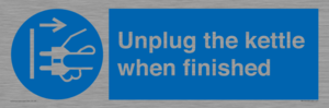 MV10453: Unplug the kettle when finished