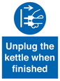 MV10453: Unplug the kettle when finished