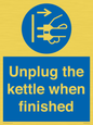 MV10453: Unplug the kettle when finished