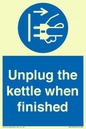 MV10453: Unplug the kettle when finished