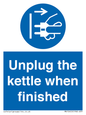 MV10453: Unplug the kettle when finished