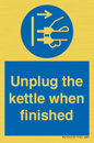 MV10453: Unplug the kettle when finished