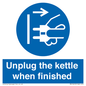 MV10453: Unplug the kettle when finished
