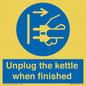 MV10453: Unplug the kettle when finished