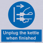 MV10453: Unplug the kettle when finished