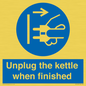 MV10453: Unplug the kettle when finished