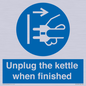MV10453: Unplug the kettle when finished