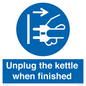 MV10453: Unplug the kettle when finished
