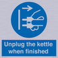 MV10453: Unplug the kettle when finished