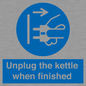 MV10453: Unplug the kettle when finished