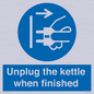 MV10453: Unplug the kettle when finished