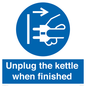 MV10453: Unplug the kettle when finished