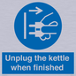 MV10453: Unplug the kettle when finished