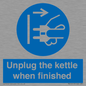 MV10453: Unplug the kettle when finished