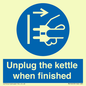 MV10453: Unplug the kettle when finished