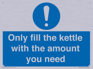 MV10459: Only fill the kettle with the amount you need