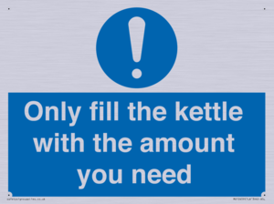 MV10459: Only fill the kettle with the amount you need