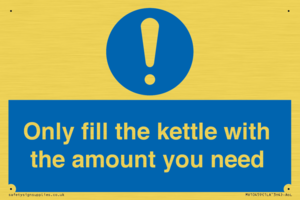 MV10459: Only fill the kettle with the amount you need