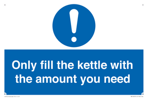 MV10459: Only fill the kettle with the amount you need