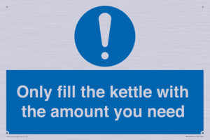 MV10459: Only fill the kettle with the amount you need