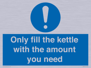 MV10459: Only fill the kettle with the amount you need
