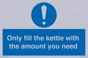 MV10459: Only fill the kettle with the amount you need
