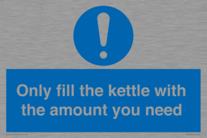 MV10459: Only fill the kettle with the amount you need
