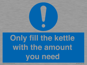 MV10459: Only fill the kettle with the amount you need