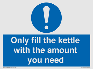 MV10459: Only fill the kettle with the amount you need