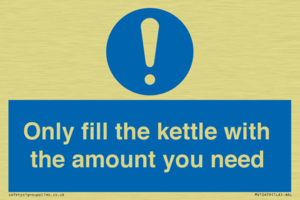 MV10459: Only fill the kettle with the amount you need