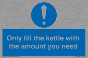 MV10459: Only fill the kettle with the amount you need