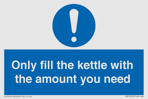 MV10459: Only fill the kettle with the amount you need