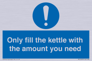 MV10459: Only fill the kettle with the amount you need