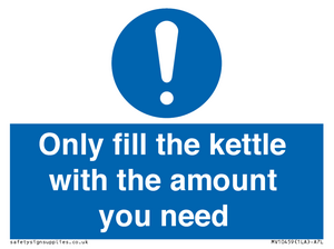 MV10459: Only fill the kettle with the amount you need