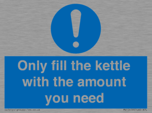 MV10459: Only fill the kettle with the amount you need