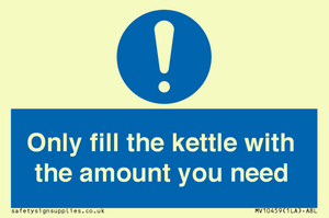 MV10459: Only fill the kettle with the amount you need