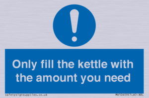 MV10459: Only fill the kettle with the amount you need