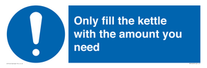 MV10459: Only fill the kettle with the amount you need