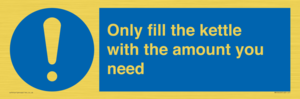 MV10459: Only fill the kettle with the amount you need