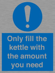 MV10459: Only fill the kettle with the amount you need