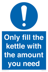 MV10459: Only fill the kettle with the amount you need