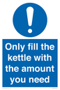 MV10459: Only fill the kettle with the amount you need