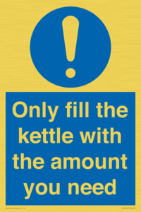 MV10459: Only fill the kettle with the amount you need