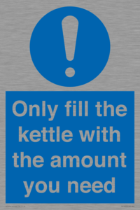 MV10459: Only fill the kettle with the amount you need