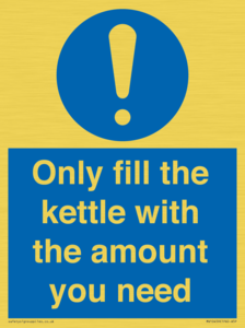 MV10459: Only fill the kettle with the amount you need