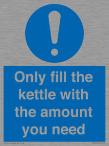 MV10459: Only fill the kettle with the amount you need